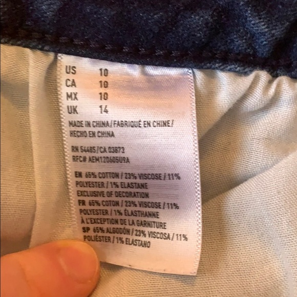 American Eagle Super Stretch Hi Rise Shortie - Picture 6 of 9